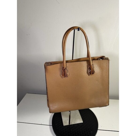 Michael Kors Mercier Brown Tote Bag - Picture 2 of 10